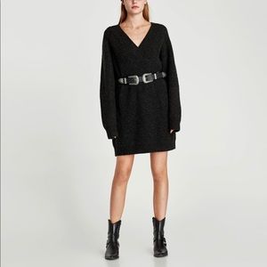 Zara oversize sweater dress